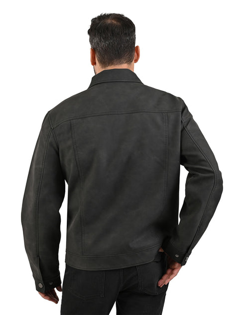 WRANGLER camisola para Caballero en Acabado Avejentado en piel sintetica.